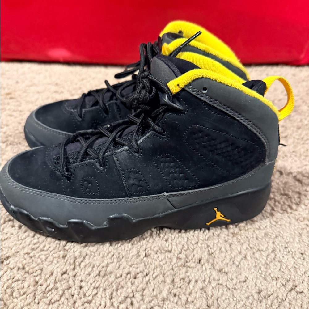 Jordan Black and Yellow High-Tops